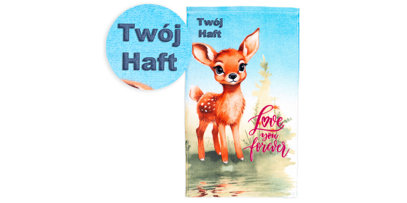 Ręcznik 30x50 cm sarenka 5904708927605 19_T